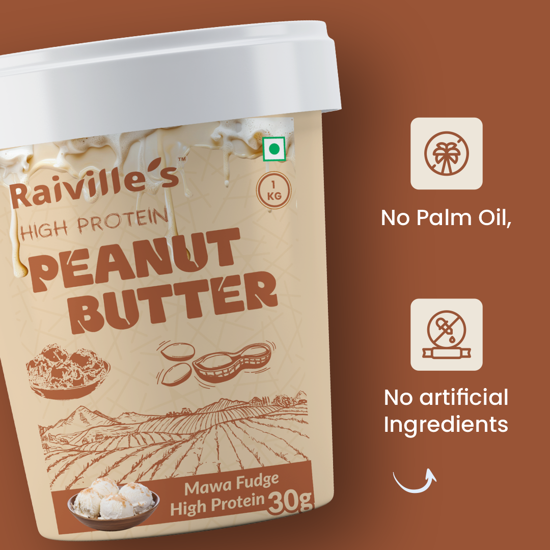 Mawa Fudge Peanut Butter