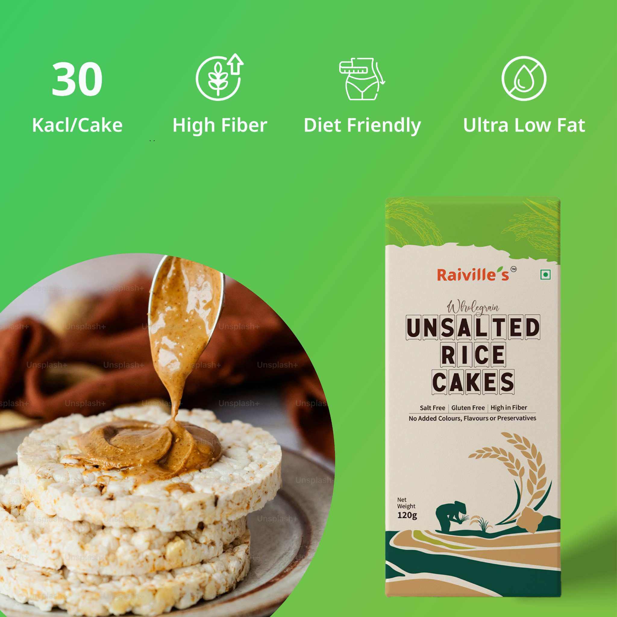 Unsalted Rice Cakes