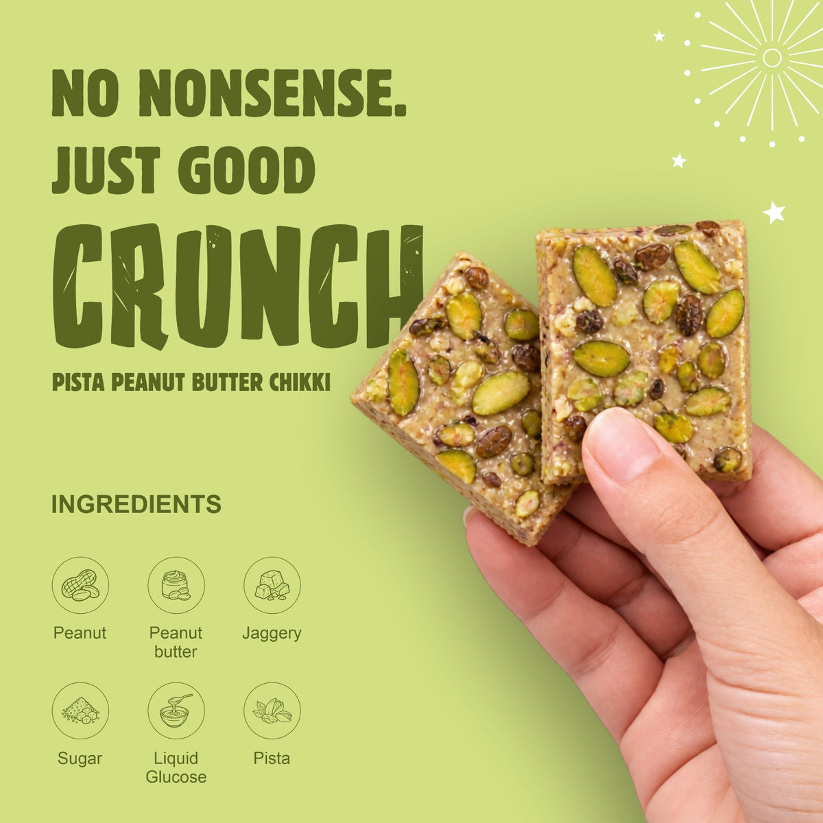 Pista Peanut Butter Bar (Pack of 2)