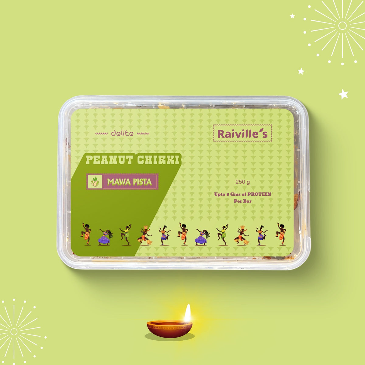 Almond + Pista Peanut Butter Bar Assorted Pack